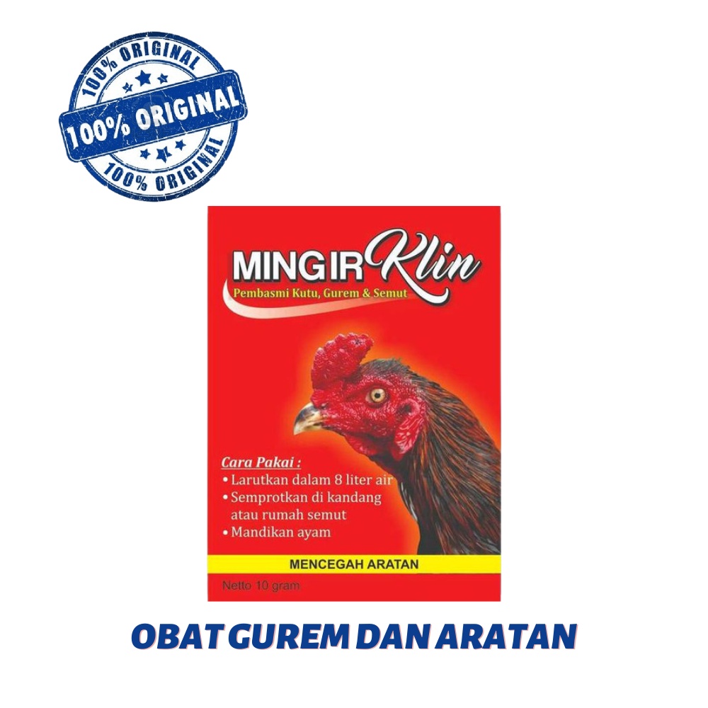 obat Gurem MINGIRKLIN - obat gurem dan aratan