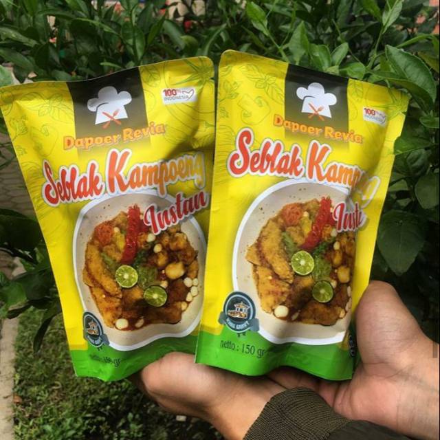 

Seblak instan kampung,