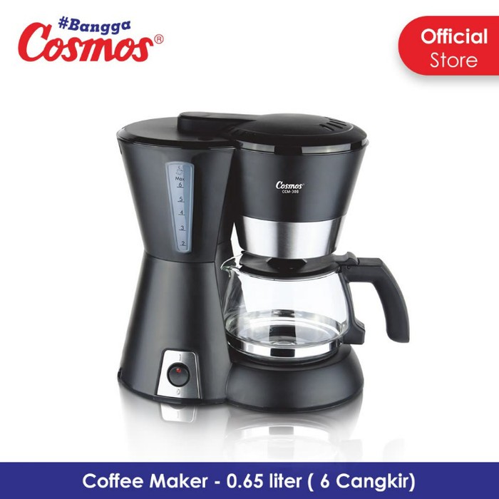 COSMOS Coffee Maker 650 ml / Mesin Pembuat Kopi CCM 308 - Garansi Resmi 1 Tahun