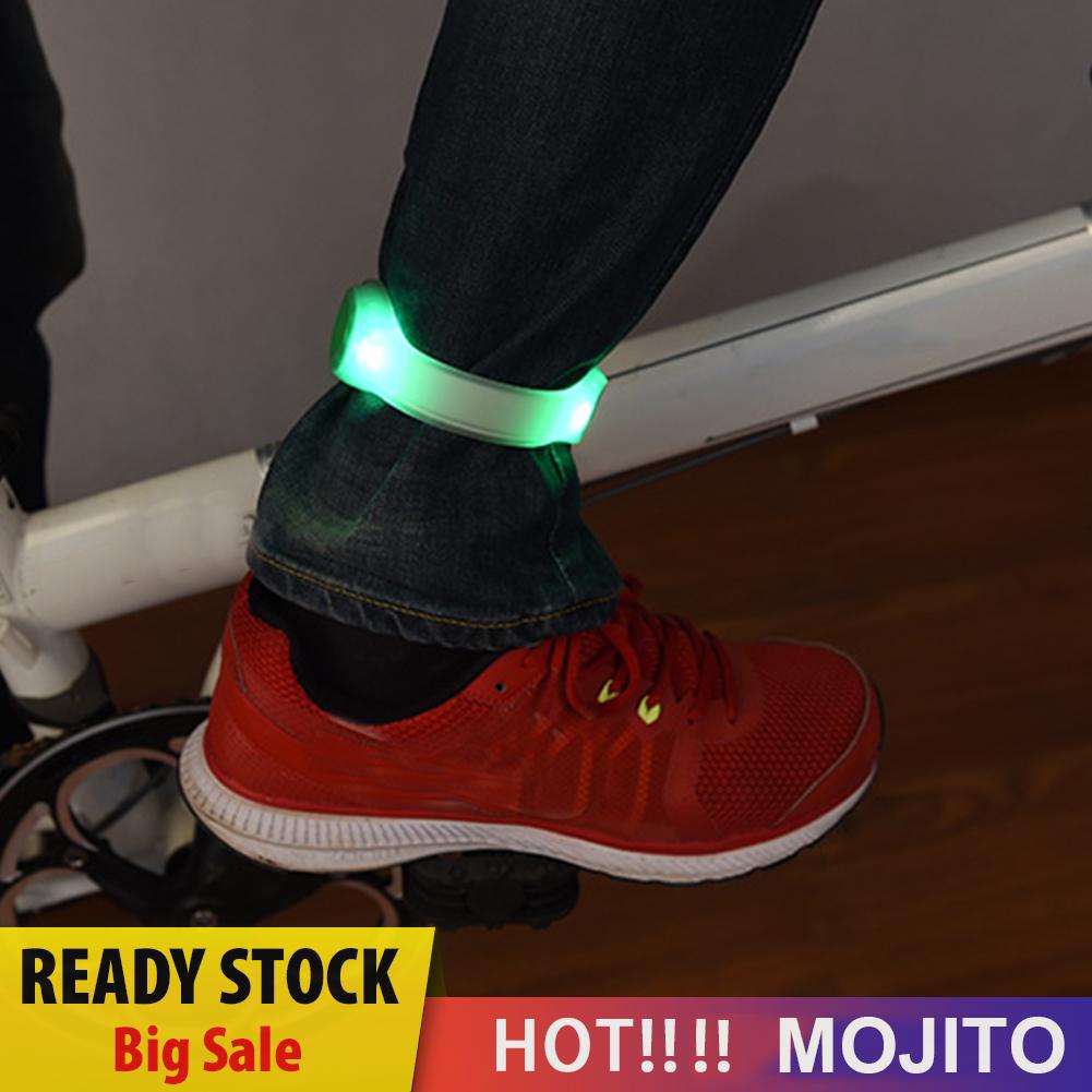 Armband Dengan Lampu Led Luminous Reflektif Untuk Lari Malam Hari