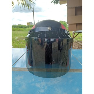 Helm bogo kulit dewasa hellokitty kaca datar warna hitam ...