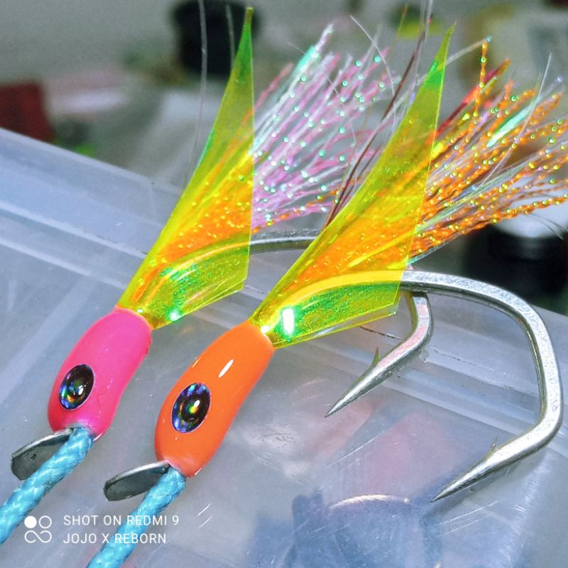 Assist Hook slow jigging Sayap VMC 7117 4/0 & 5/0