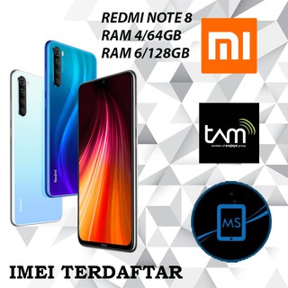 REDMI NOTE 8 4/64-6/128 GB ~ GARANSI RESMI TAM | Shopee