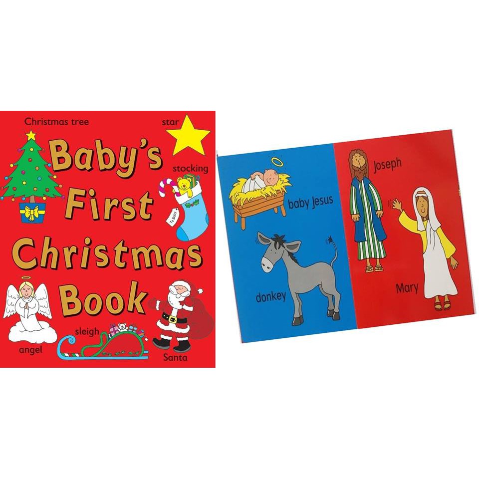 BABY FIRST CHRISTMAS BOOK / BUKU ANAK