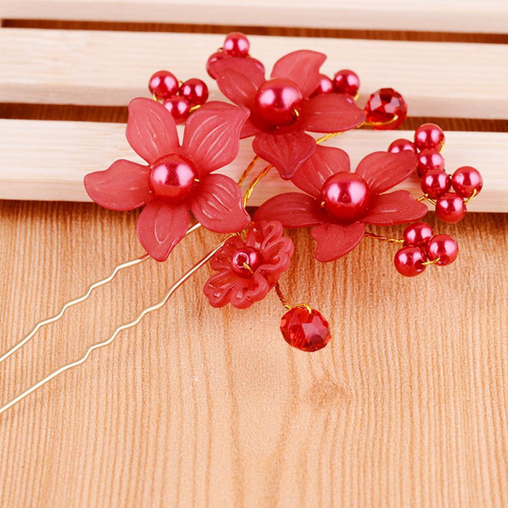 Needway  Hairpin Plait Accessories Beautiful Hair Jewelry Bride Hairpin