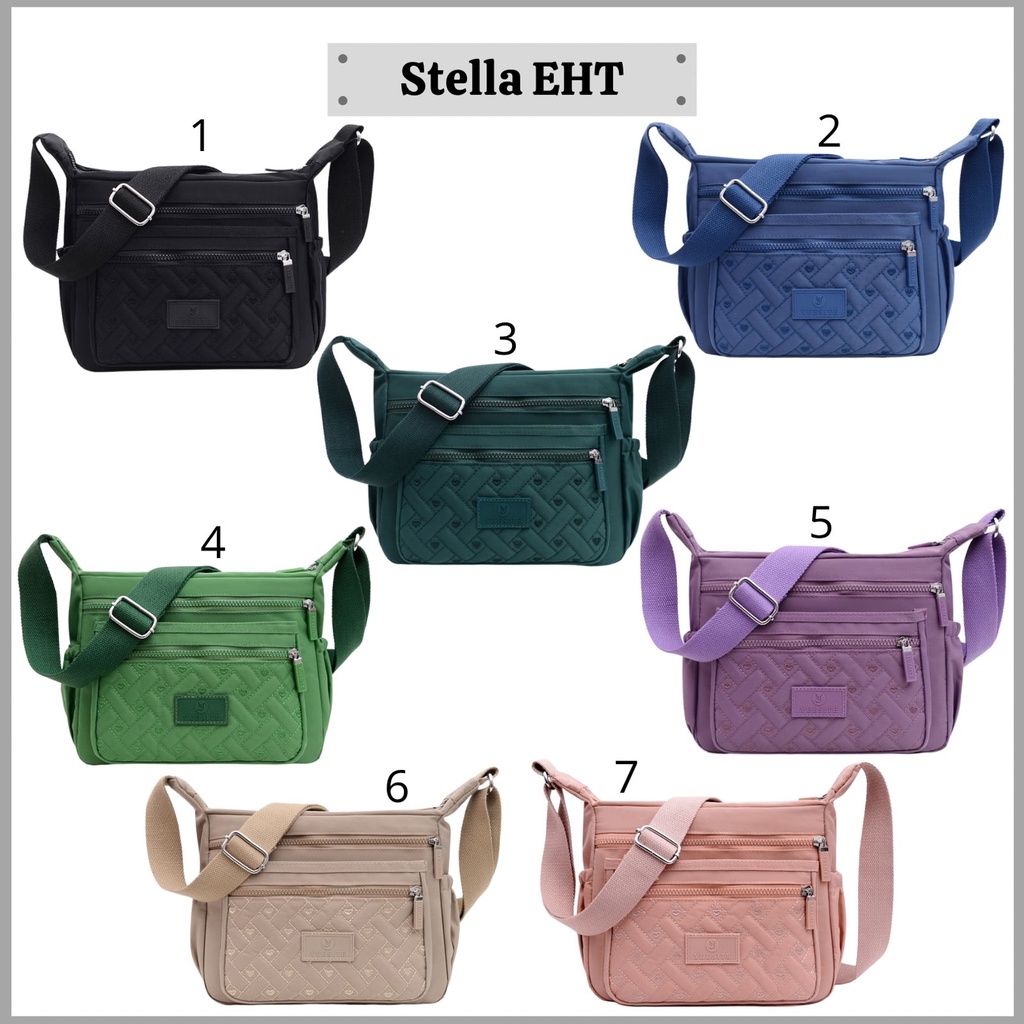 Sling bag crossbody yuesite stella nylon premium