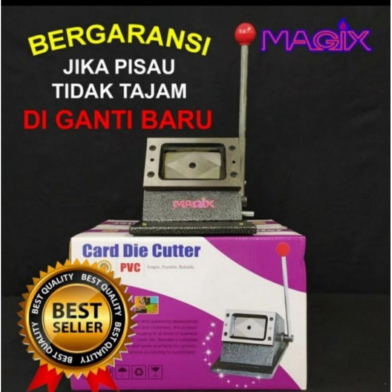 Plong Id Card/Alat Potong PVC ID Card/Card Die Cutter/Pon/Punch