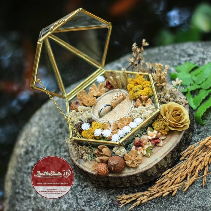 Kotak Perhiasan | Kotak Cincin | Keiru Rustic 01