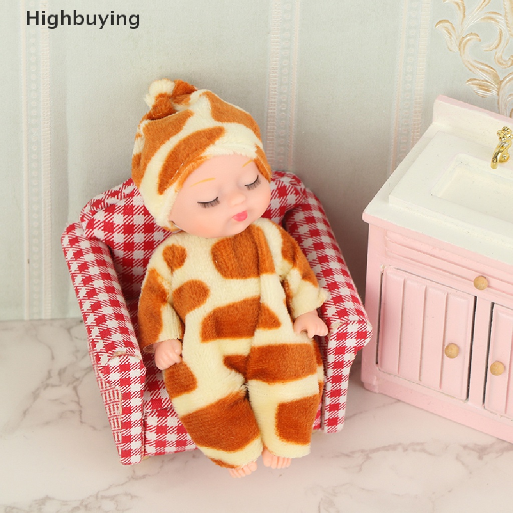 Hbid 1Pc Mainan Boneka Simulasi Bayi Tidur Reborn Lucu Dengan Pakaian Untuk Anak Glory