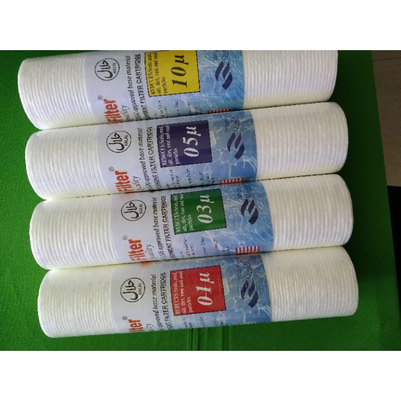 sedimen/cartridge nano filter 10" 0,1 micron