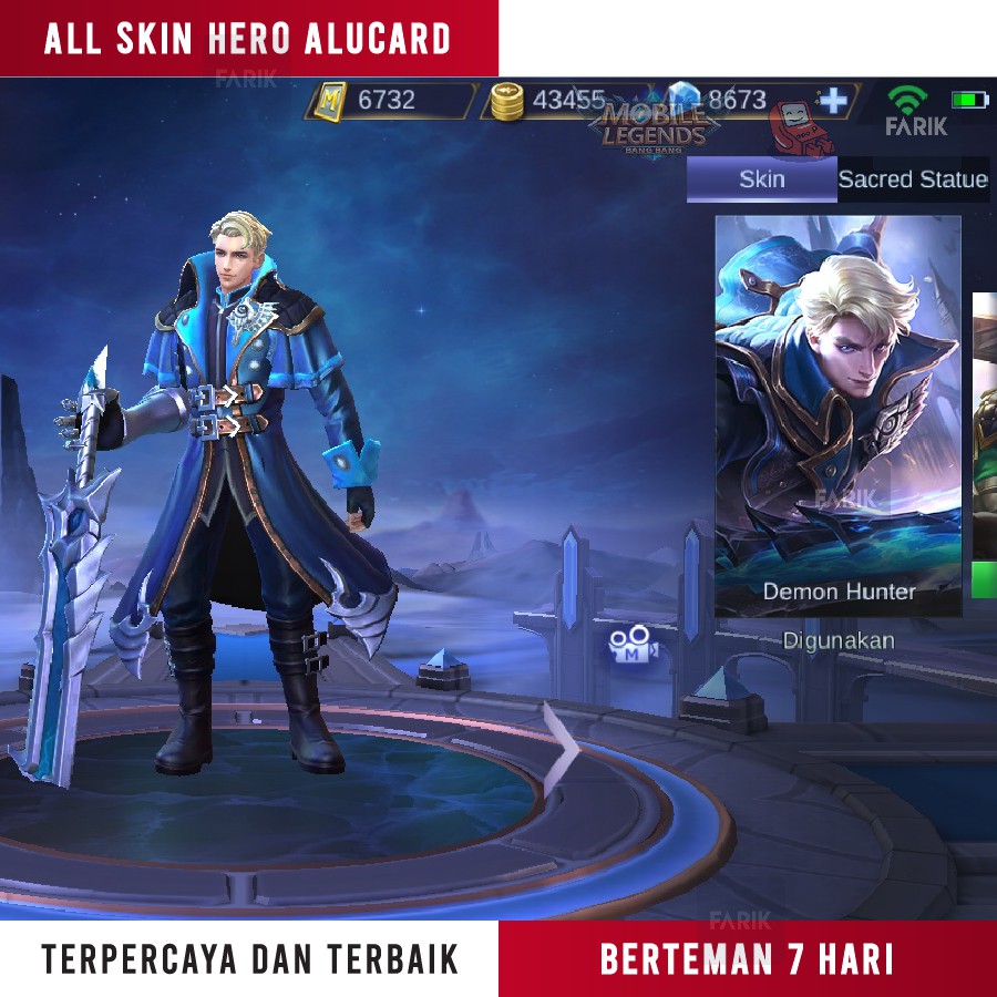 Download Gambar Hero Ml Alucard