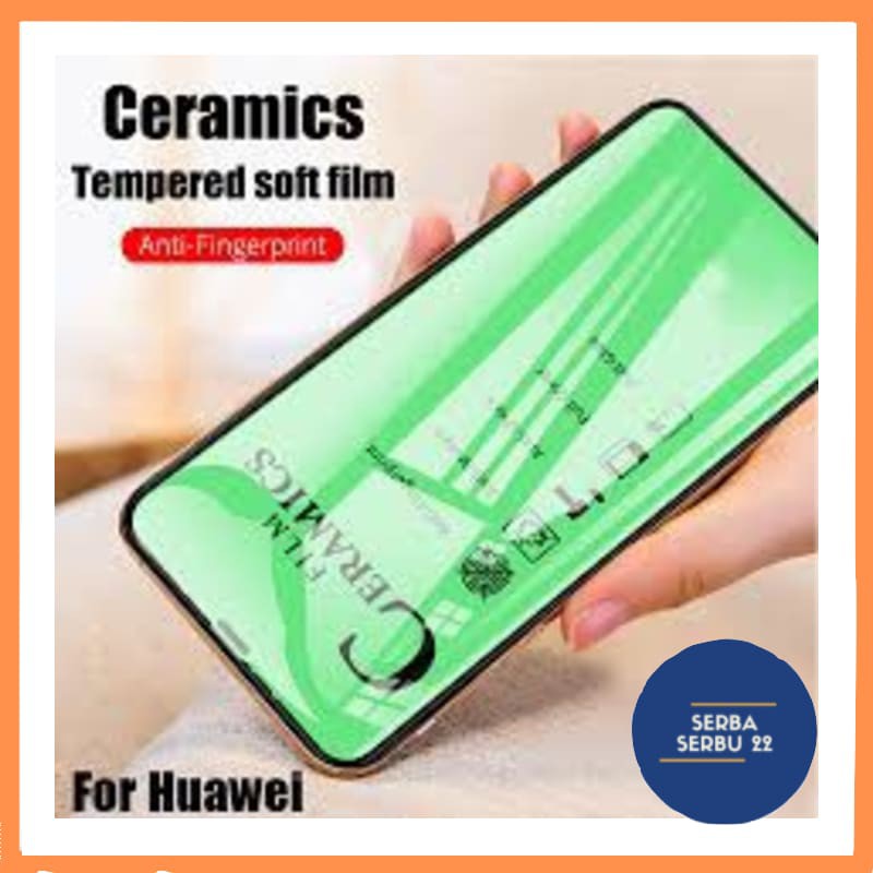 Tempered Glass Ceramic Hijau Film Full Layar For Redmi K20/4X/8X/Note 4X/Note 5 Full Layar [SS]