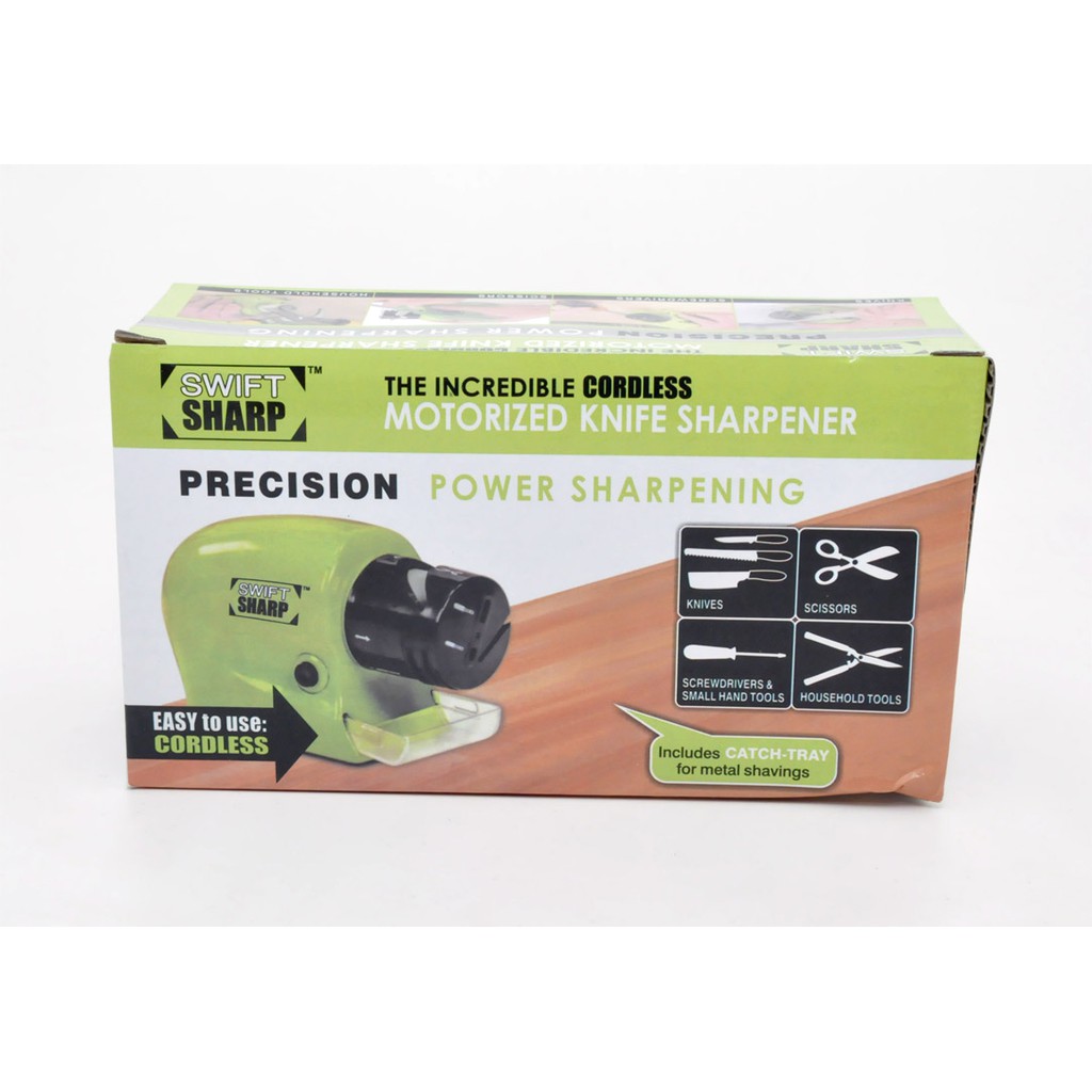 VOM Swifty Sharp / Asahan Pisau Otomatis / Motorized Knife Sharpener - 0296