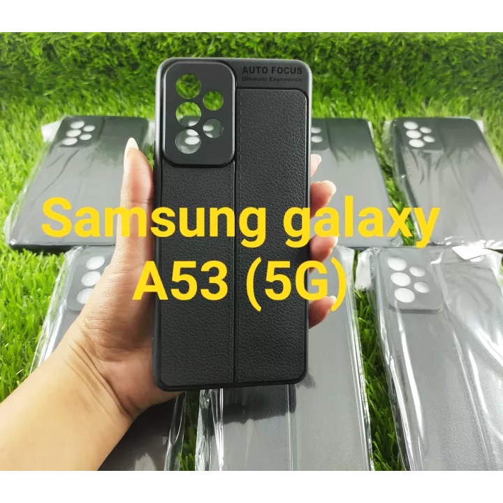 Case Auto Focus Samsung Galaxy A53 5G Leather Experience SoftCase Slim Ultimate / Casing Kulit