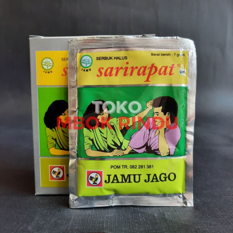 

Jamu Sari rapat Jago Kewanitaan Memelihara Kesehatan Mengurangi Bau Badan (Isi 10 Sachet)