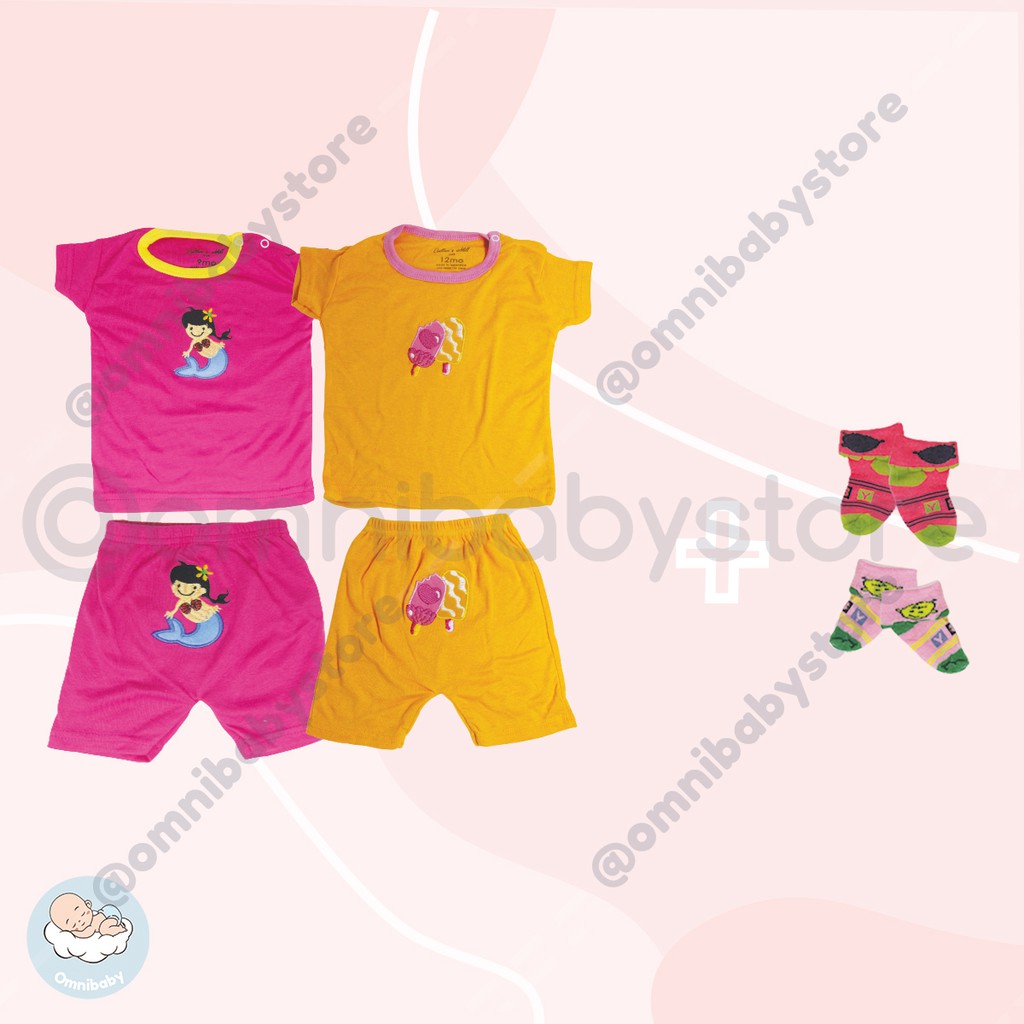 cotton's mill pajamas bayi laki-laki/ bayi perempuan(SNI)