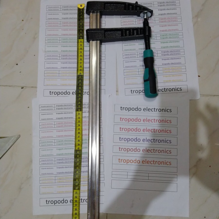 Catok clamp F heavy duty WIPRO panjang 50 cm