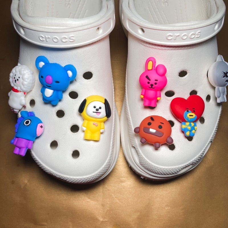 Jibbitz Crocs Charm / Hiasan Tempelan Crocs BT21 (Big Doll pt2)