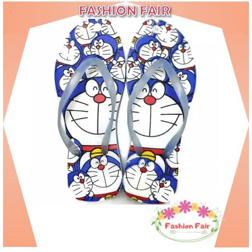 [LOKAL] Fashion Fair - Sandal Jepit DORAEMON SENDAL JEPIT MURAH