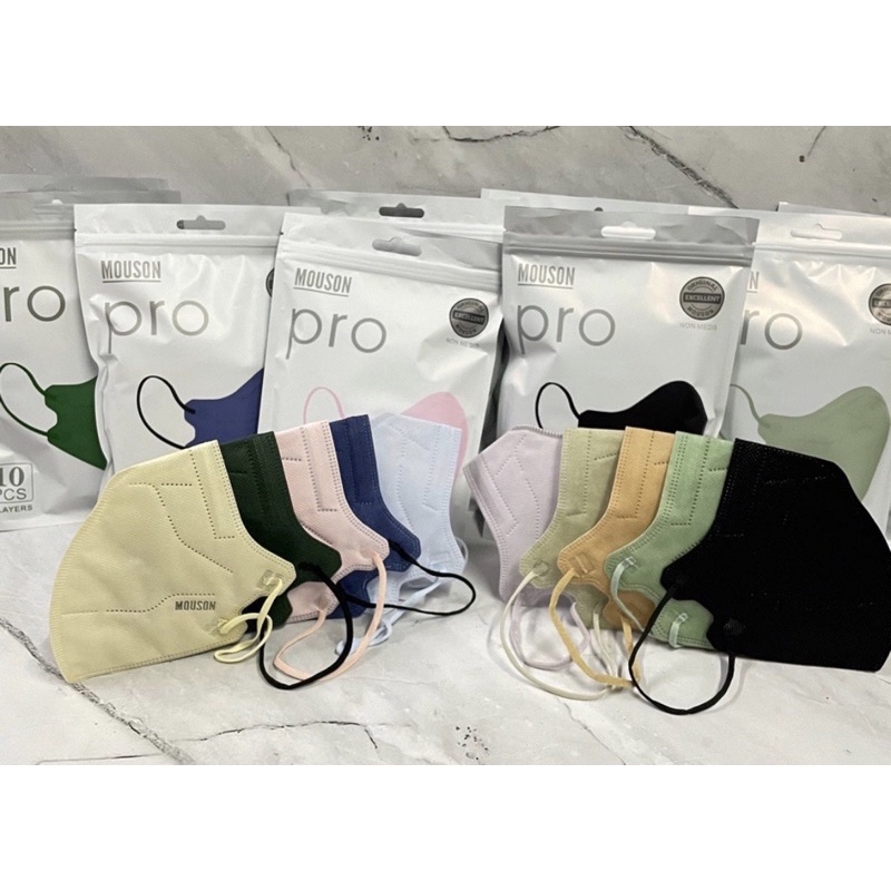 Masker KN95 Pro Mouson 5 ply emboss