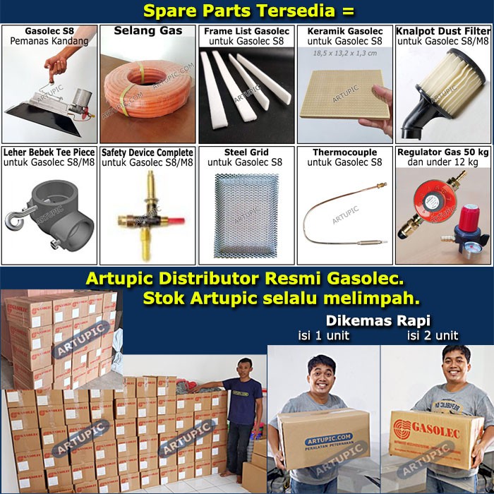 Thermocouple Termocouple Termokopel Tembaga Pemanas Kandang Ayam Gasolec Gasolek Gas Brooder Sparepa