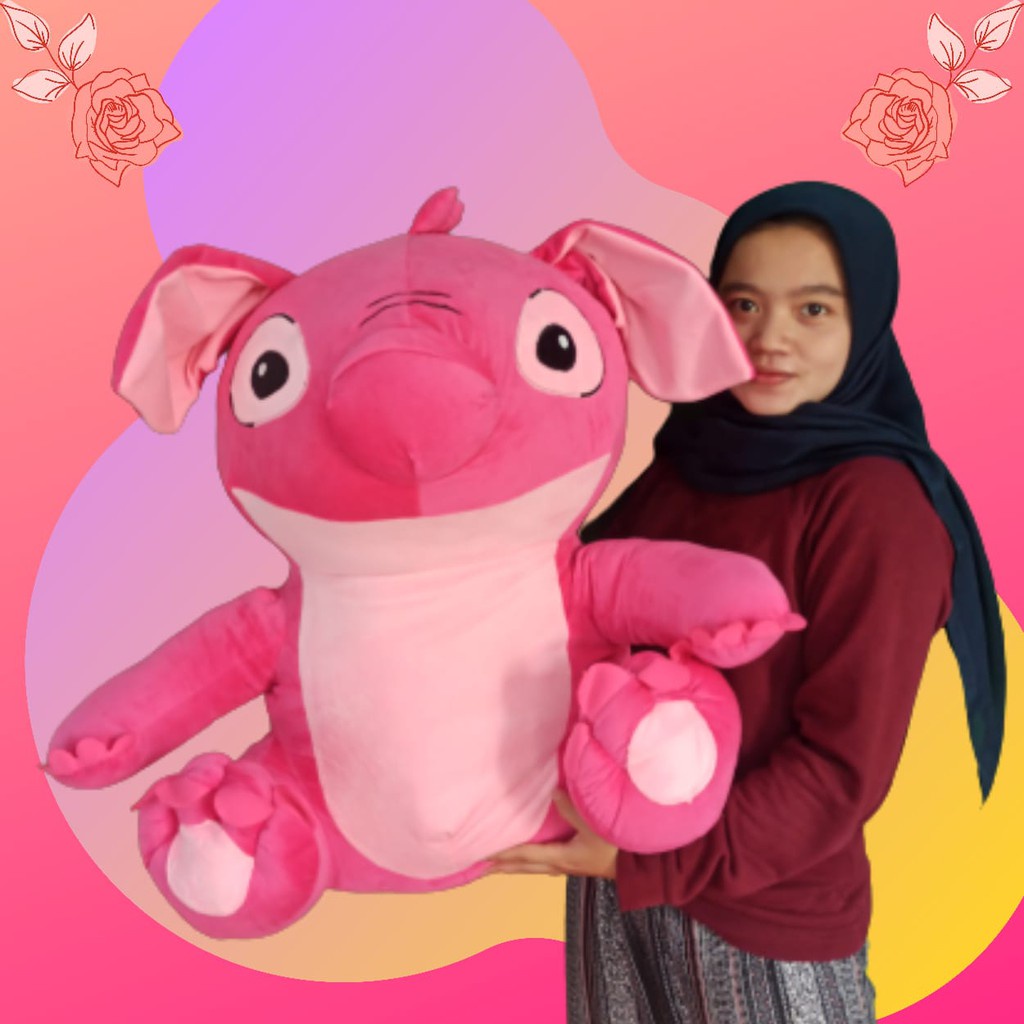 Boneka Stitch Raksasa Jumbo 70cm 2 Warna