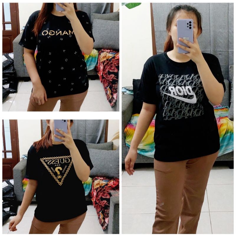 NEW KAOS COTTON PREMIUM PART 2 / KAOS WANITA MURAH / KAOS MURAH