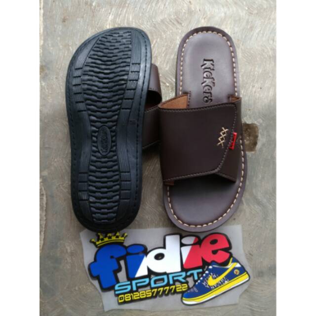 sandal kickers/sandal kickers kulit/sandal kickers terbaru/sandal slip on/sandal selop kickers