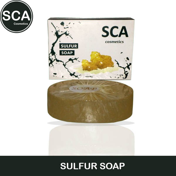 SCA Sulfur Soap/SCA/Sabun Jerawat