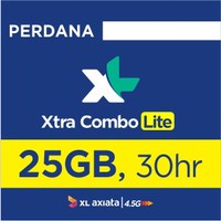 KARTU PERDANA XL XTRA COMBO LITE XL / 4+/ 21 GB / 28 GB