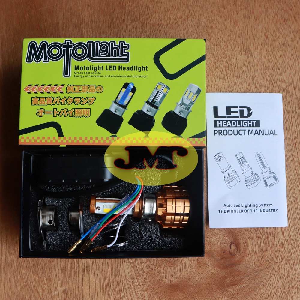 Lampu Motor LED Motolight / Lampu Depan Sepeda Motor Mio Beat Vario Techno Old Fino Scoopy Vixion Ni
