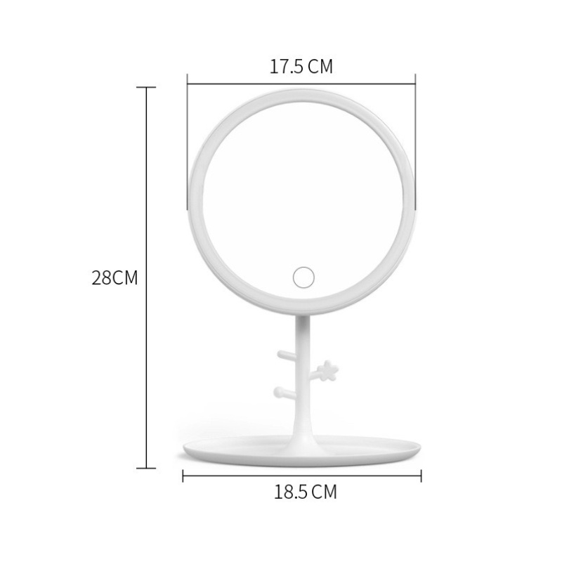 [XOQ] CERMIN LED TOUCH SENSOR/KACA CERMIN RIAS / KACA CERMIN MAKEUP