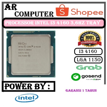 Intel core i3 4160 soket 1150 haswell