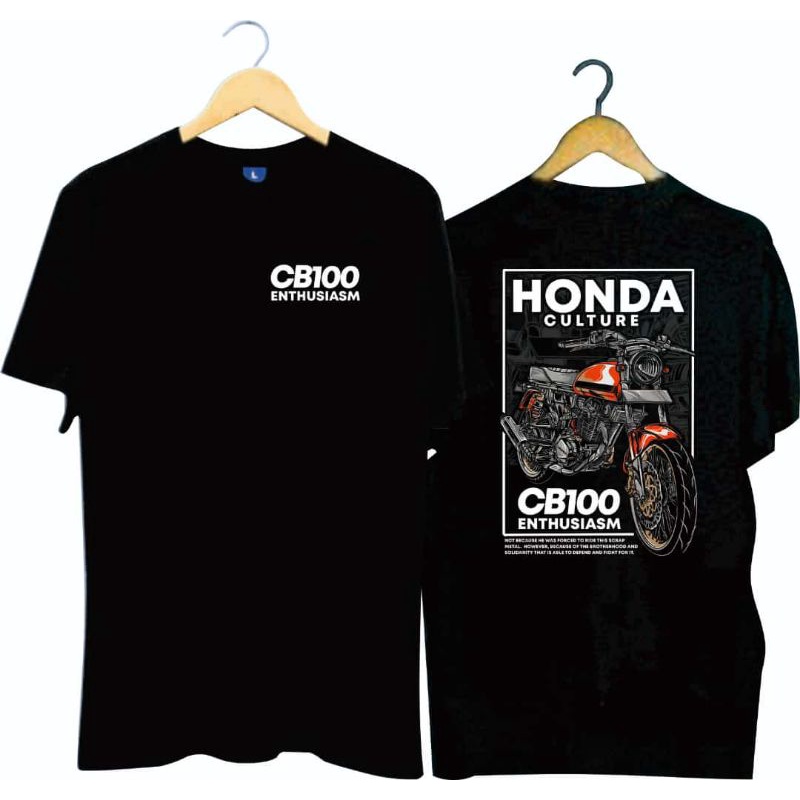 JEBER KAOS BAJU CB100 CULTURE KLASIK CUSTOM GL HEREX