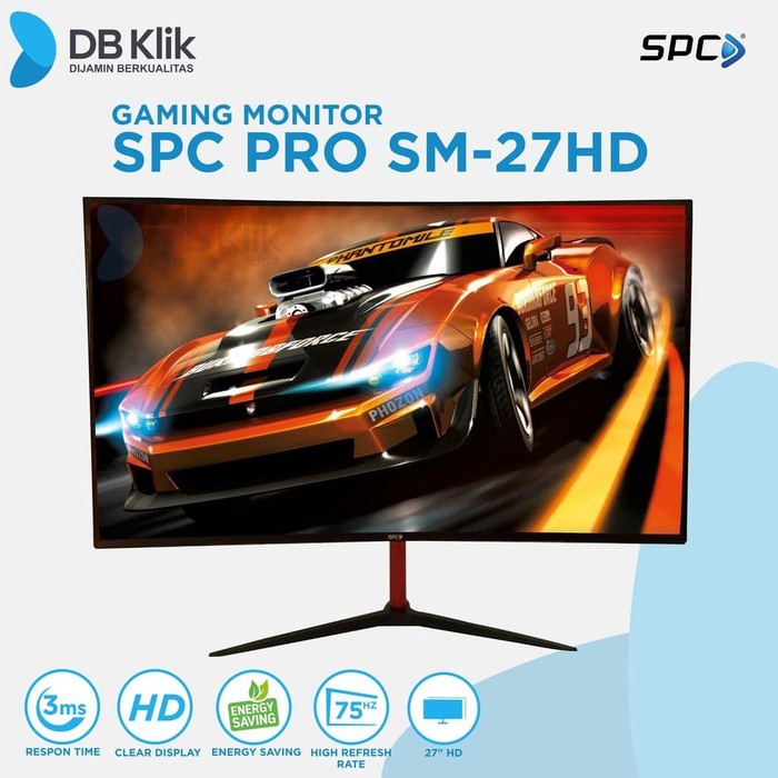 MONITOR LED SPC GAMING PRO SM-27HD 27" | 27INCH CURVED FULL HD HDMI