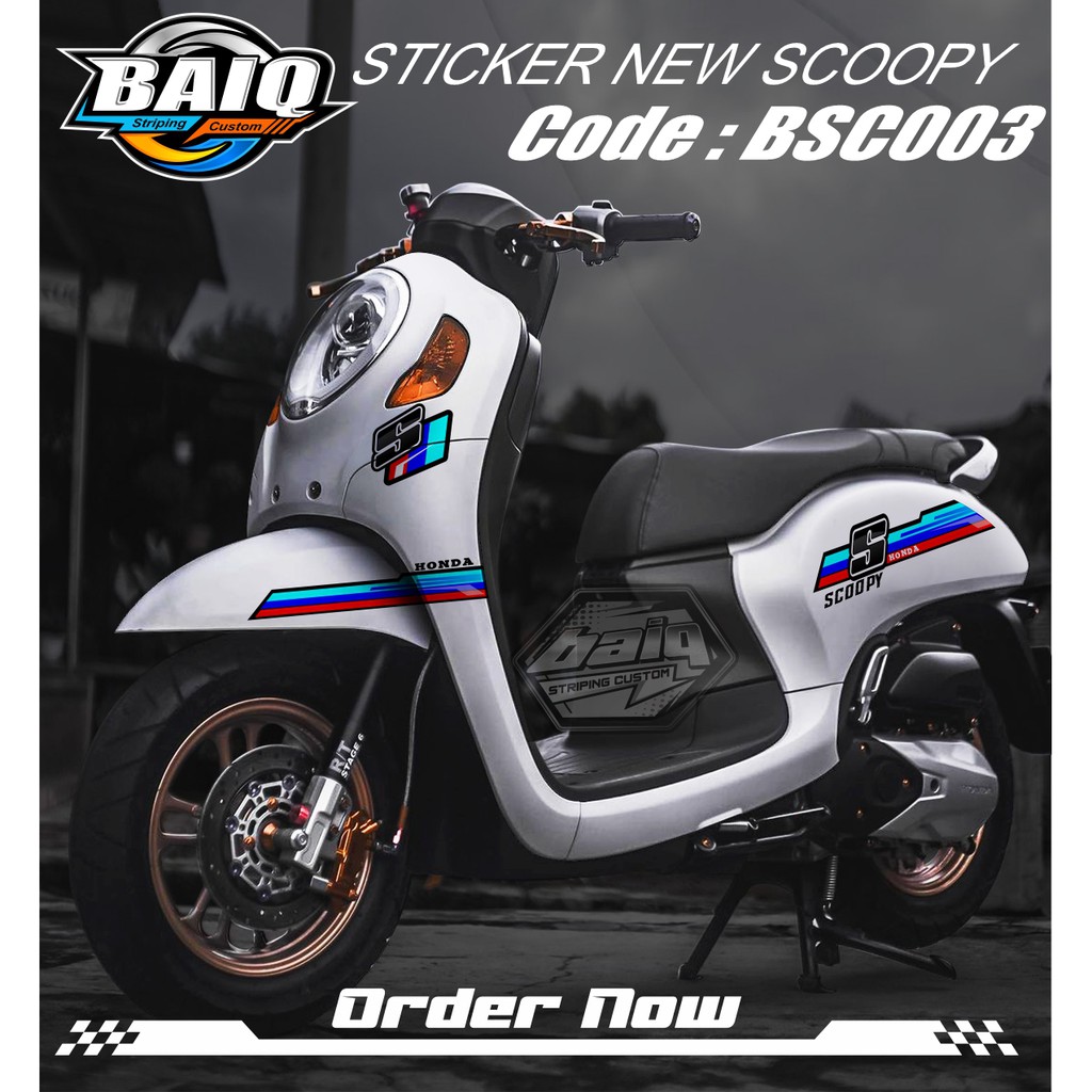Stiker Striping SCOOPY NEW / SCOOPY NEW SCOOPY S GARIS