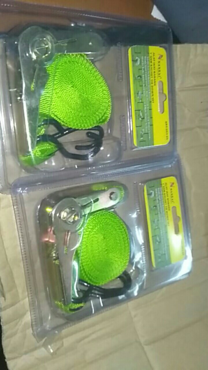 Mg Rachet Tie Down 1inchi X 5m Oraange Ratchet Tali Pengikat Barang Motor