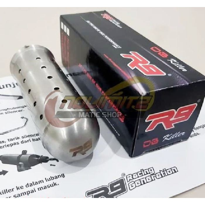 DB Killer Peredam Suara Knalpot R9 Misano NMAX Aerox 155 Vario 150