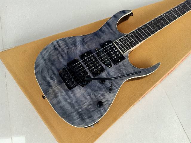 Gitar Ibanez Premium pick up gnb korea abu-abu-2