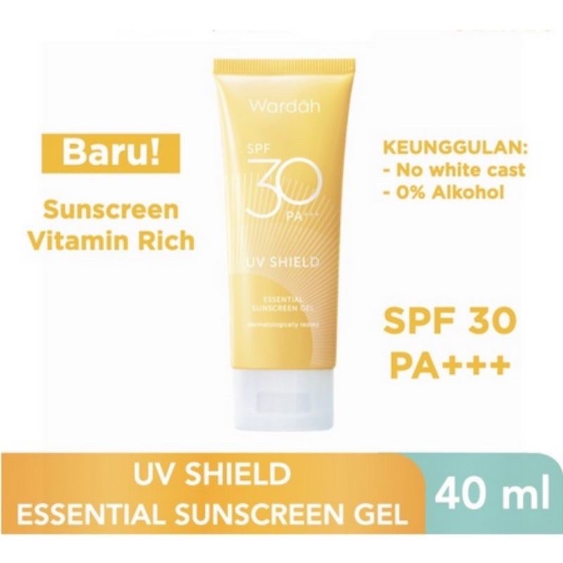 READY WARDAH SUN CARE SUNSCREEN GEL SPF 30 40ML SUNSCREEN WARDAH SUNSCREEN SPF30