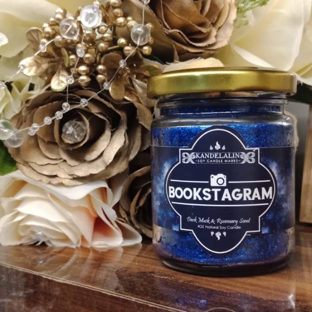BOOKSTAGRAM LILIN AROMATERAPI 100% soy wax