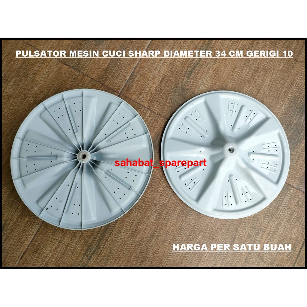 PULSATOR MESIN CUCI SHARP DIAMETER 34 CM GERIGI 10 ORIGINAL