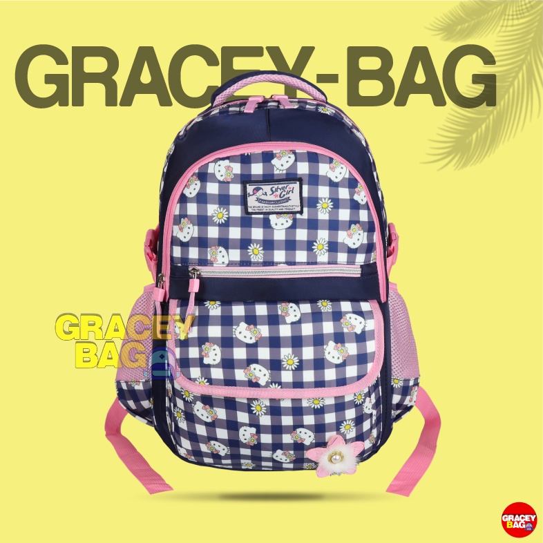 GB-75912F Tas Ransel Anak Perempuan / Remaja Silvergirl