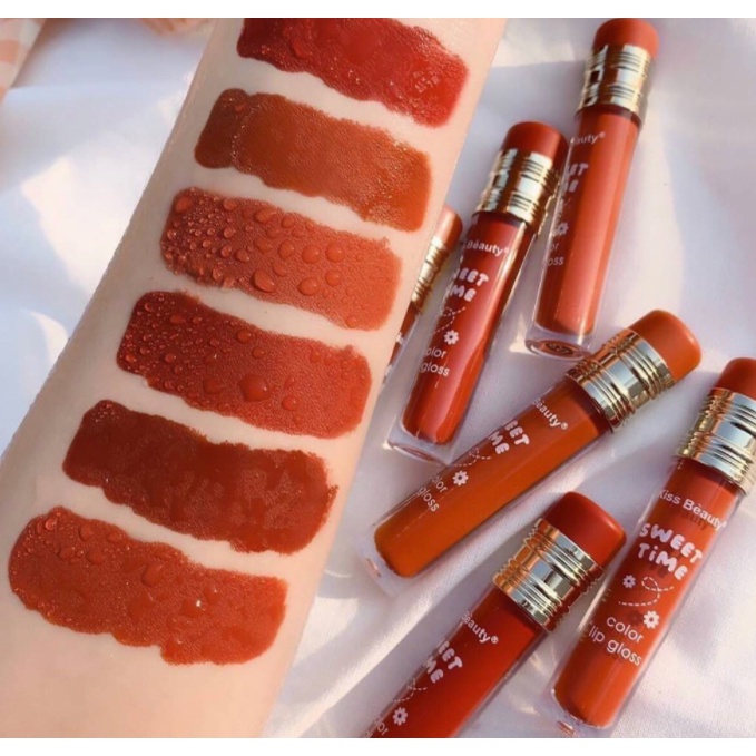 SWEET TIME COLOR LIP GLOSS KISS BEAUTY