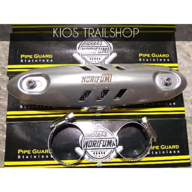 Pipe guard norifumi original - Pelindung knalpot norifumi