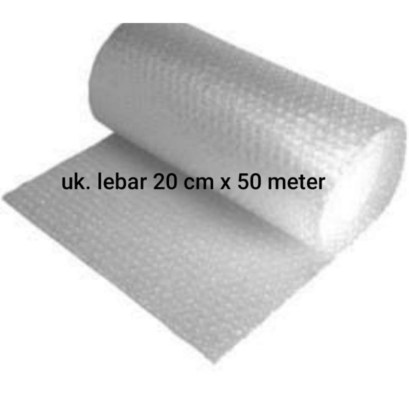 

bubble wrap 20 cm x 50 meter | putih