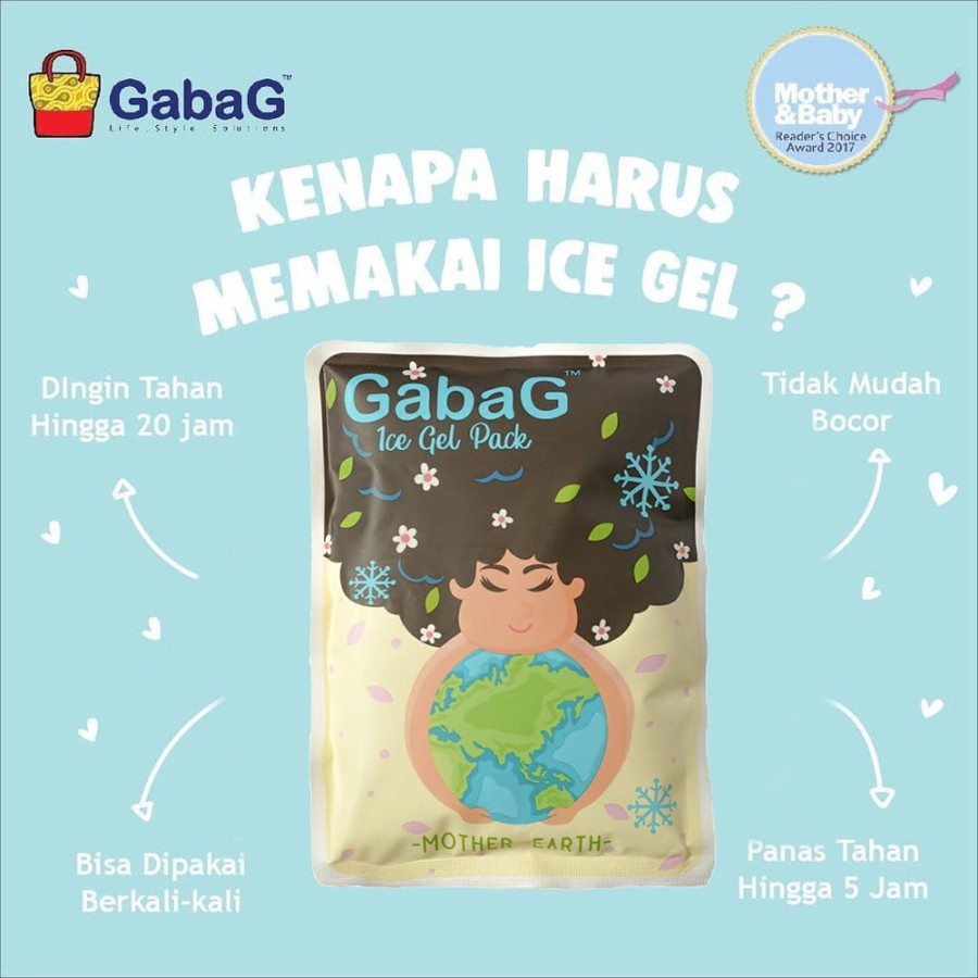 Gabag Ice Gel Besar (500 ml)