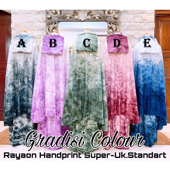 MUKENA- MUKENA KAIN KATUN RAYON BALI MURAH ADEM JUMBO DEWASA MOTIF WARNA -MUKENA.