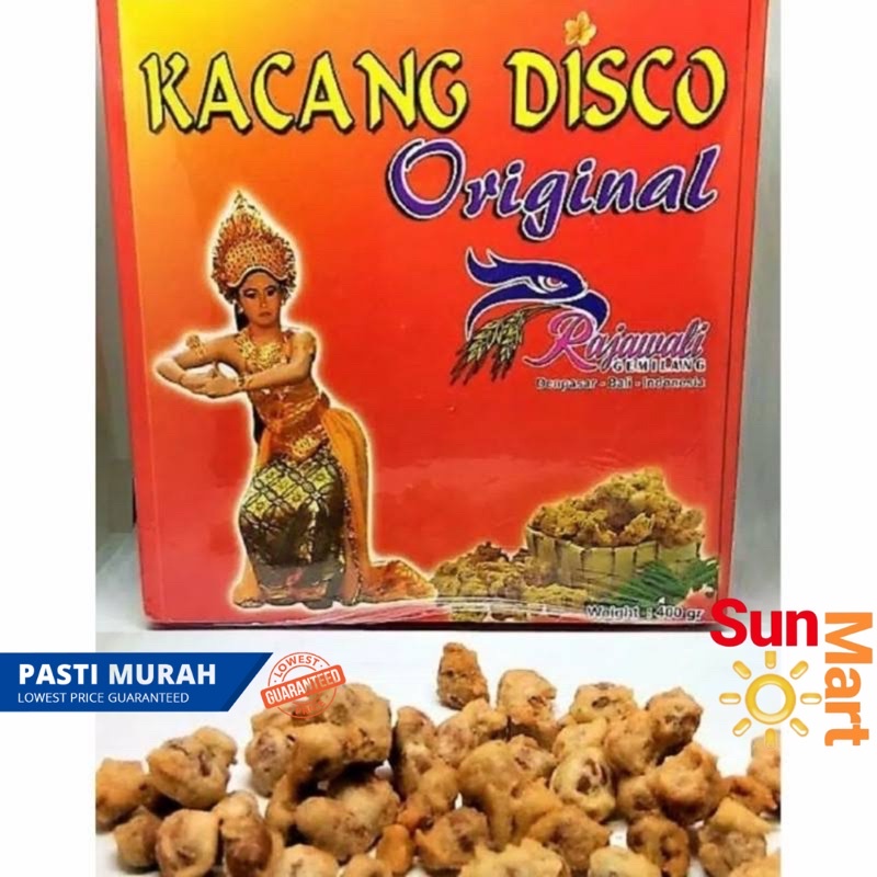 KACANG DISCO ASLI BALI ORIGINAL &quot;RAJAWALI&quot; 400GR Oleh oleh khas bali