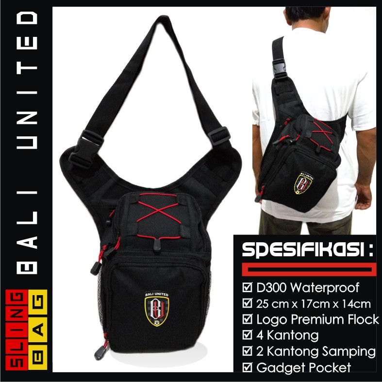 TAS SELEMPANG SLINGBAG NEW BALI UNITED